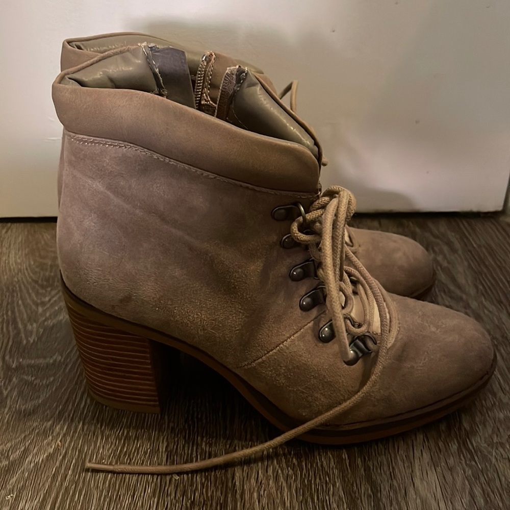 Tan boots